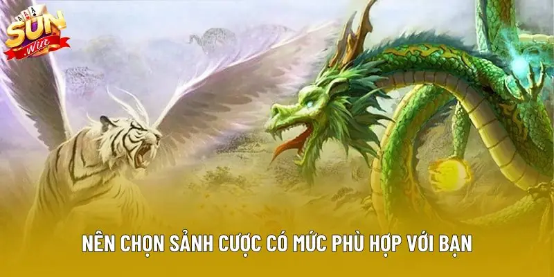 Nên chọn sảnh cược có mức phù hợp với bạn