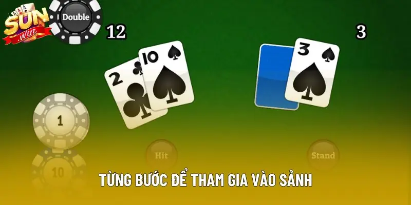 Từng bước để tham gia vào sảnh