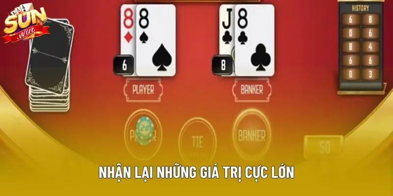Nhận lại những giá trị cực lớn