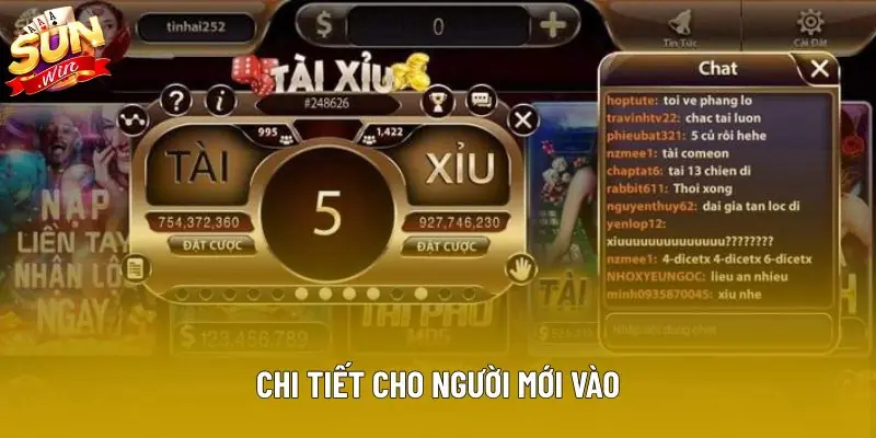 Chi tiết cho người mới vào